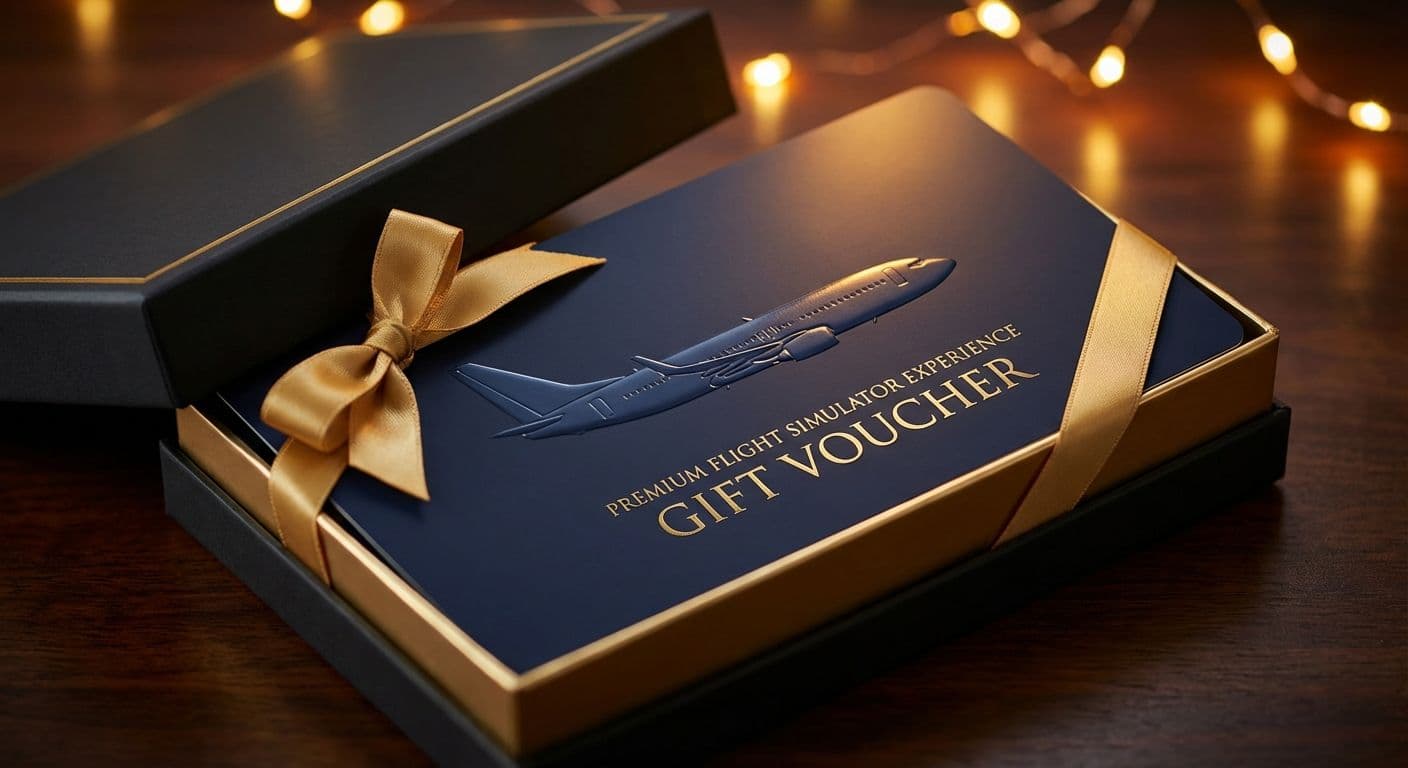 Voucher regalo per esperienza al simulatore di volo Boeing 737
